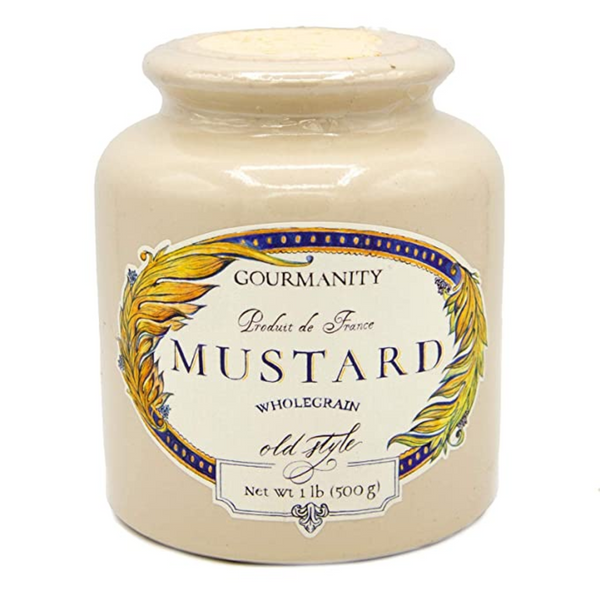 Gourmanity Wholegrain Mustard Stone Jar 1lb