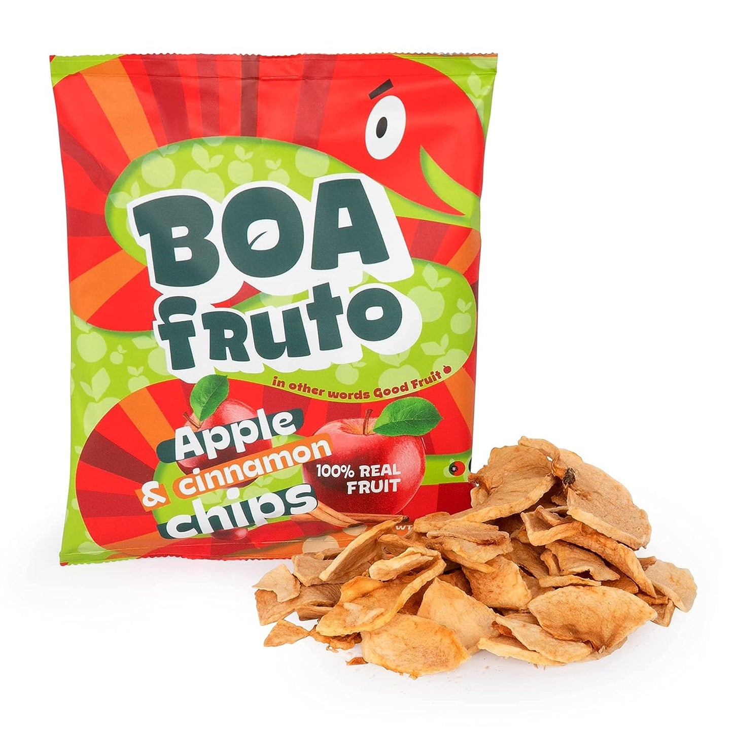 Boa Fruto By Gourmanity Apple and Cinnamon Chips - Special Order