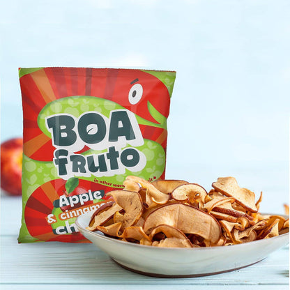 Boa Fruto By Gourmanity Apple and Cinnamon Chips - Gourmanity