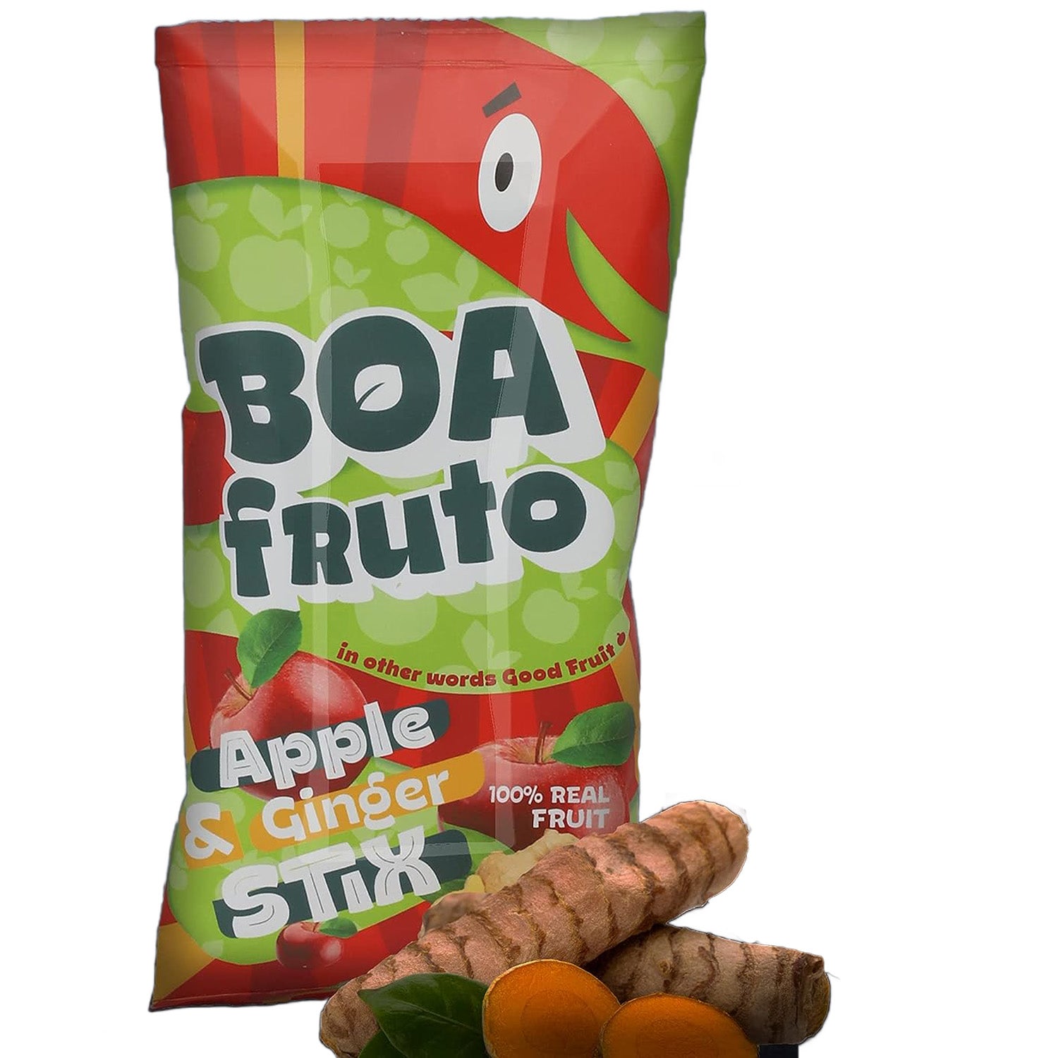 Boa Fruto By Gourmanity Apple and Ginger Stix - Gourmanity