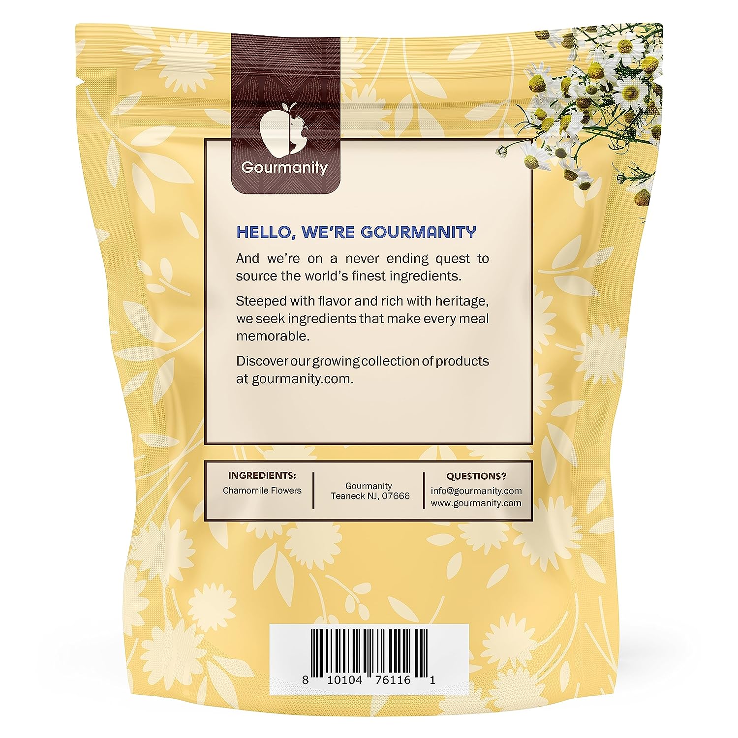 Gourmanity Chamomile Flowers 1lb - Gourmanity