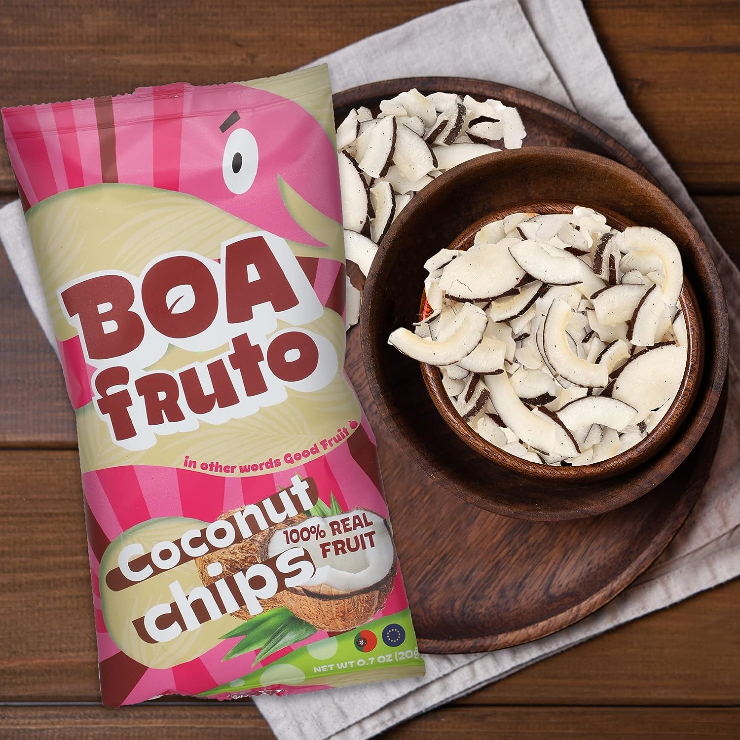 Boa Fruto By Gourmanity Cococut Chips - Gourmanity
