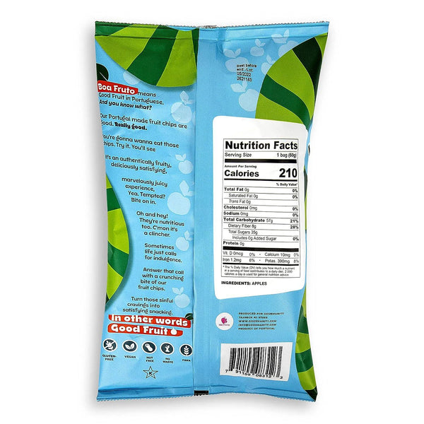 Boa Fruto By Gourmanity Green Apple Chips - Gourmanity