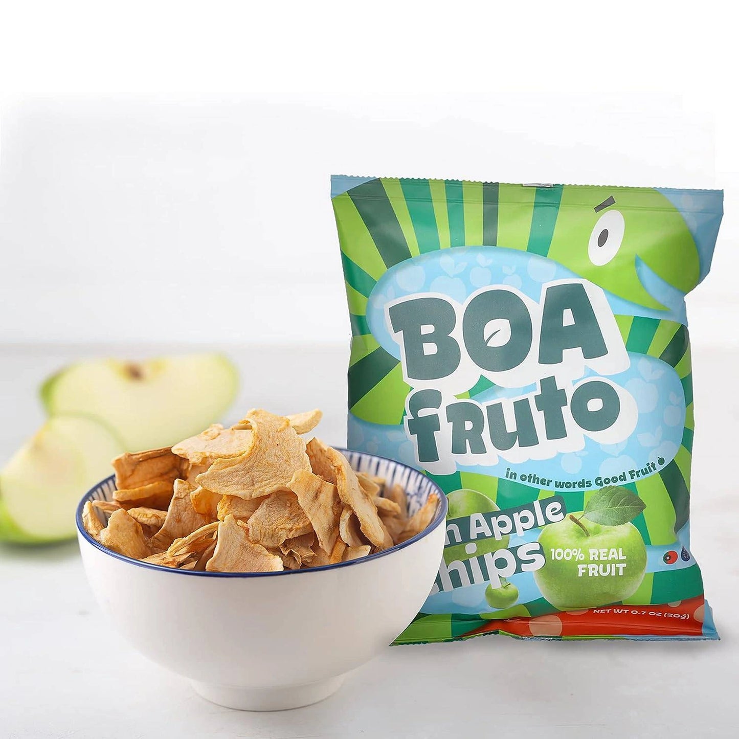 Boa Fruto By Gourmanity Green Apple Chips - Gourmanity