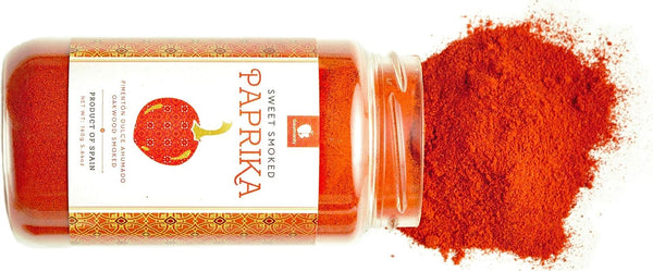 Gourmanity Hot and Sweet Paprika Jars 5.6oz - Gourmanity