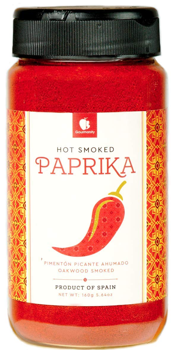 Gourmanity Hot and Sweet Paprika Jars 5.6oz - Gourmanity