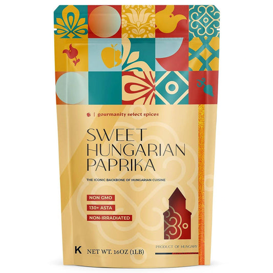 Gourmanity Hungarian Sweet Paprika 1lb - Gourmanity