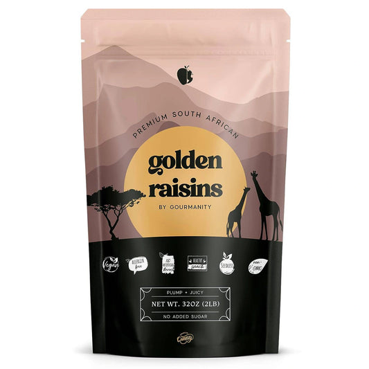 Gourmanity Golden Raisins 2lb - Gourmanity