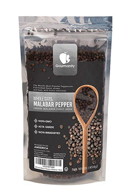 Gourmanity Whole Malabar Pepper 1lb