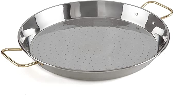 Made By Garcima For Gourmanity Stainless Steel Paella Pan - Gourmanity