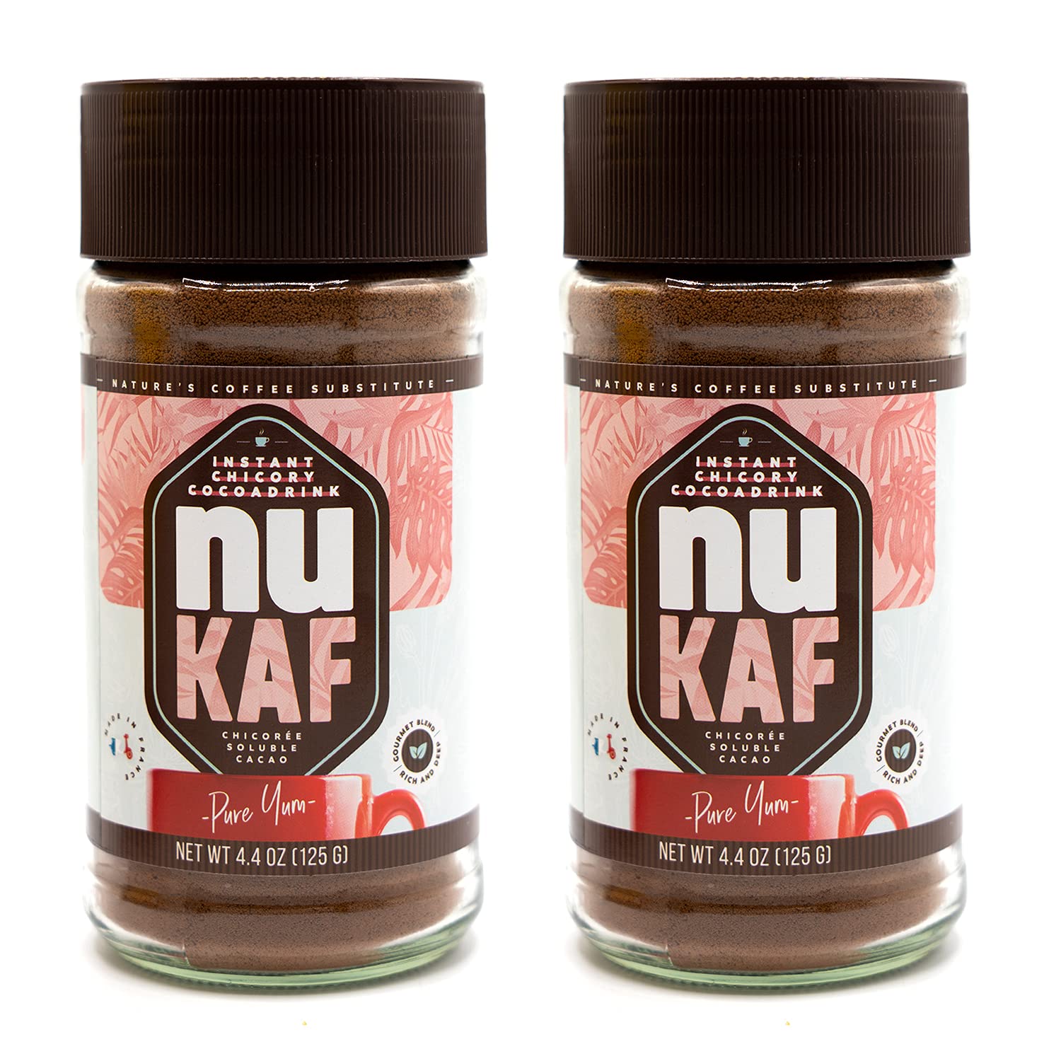 nuKAF By Gourmanity Instant Chicory Powder with Cocoa - Gourmanity